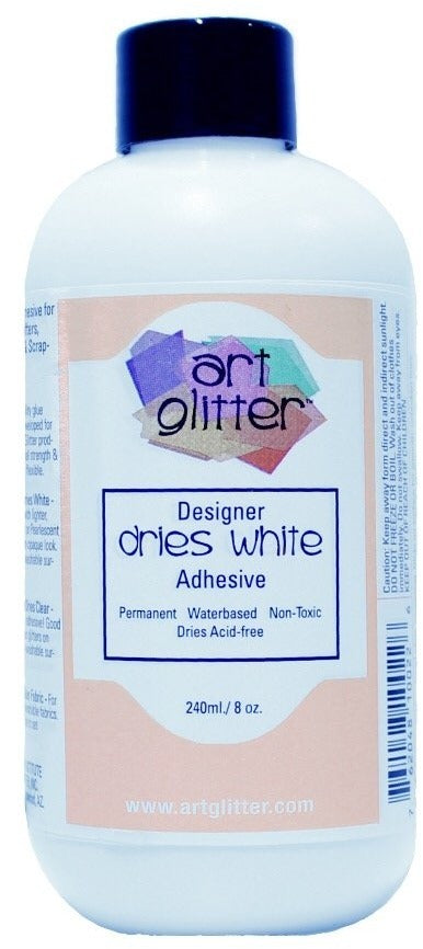 Designer Dries White Adhesive, 8 oz.