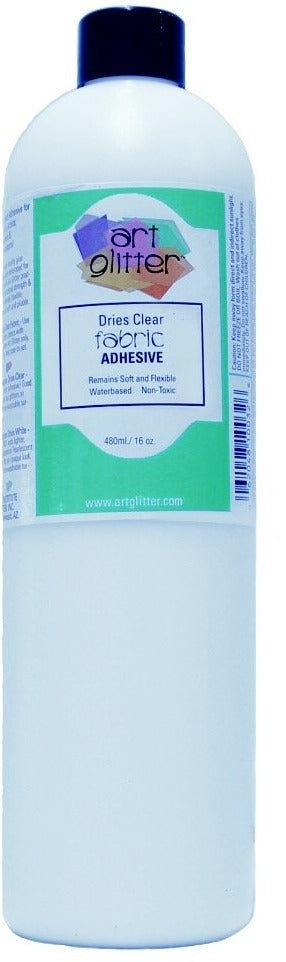 Fabric Dries Clear Adhesive, 16 oz.